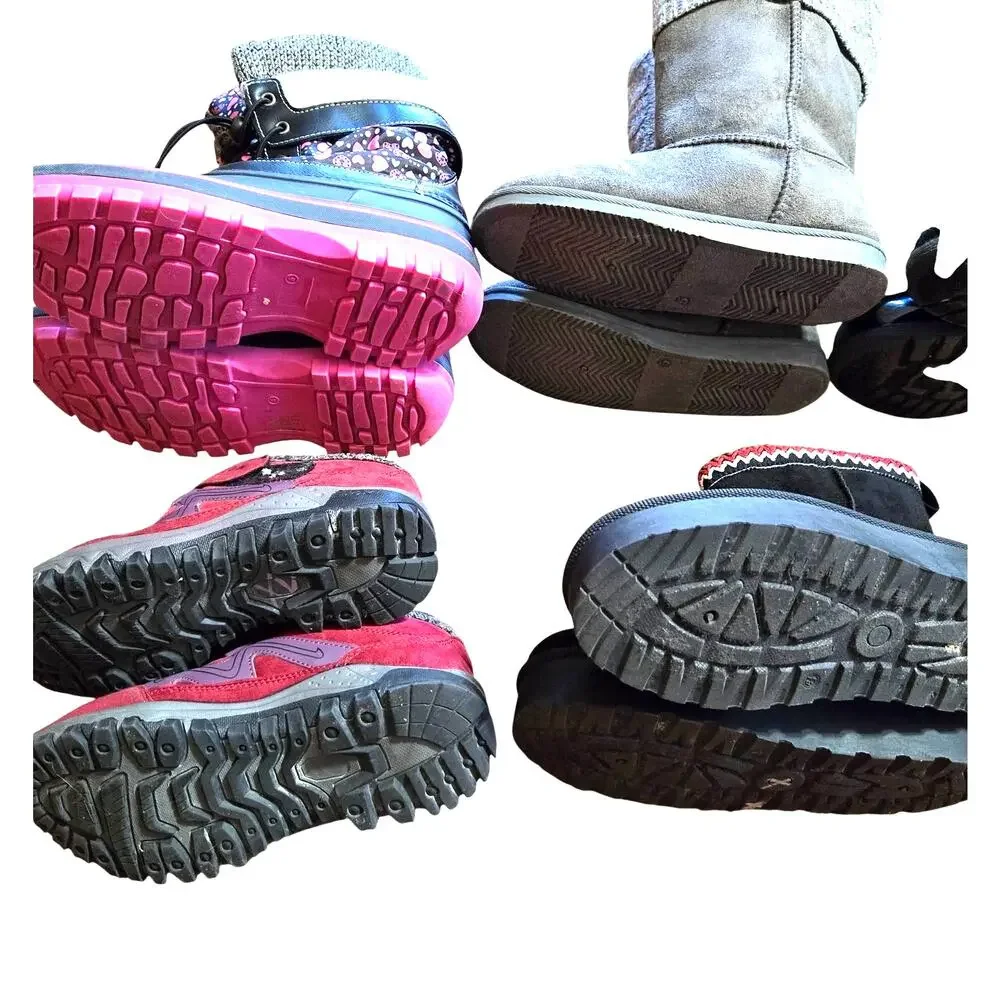 8 Women's Ankle Boots Chelsea Snow Combat Bulk Wholesale Resell Shoe Lot of